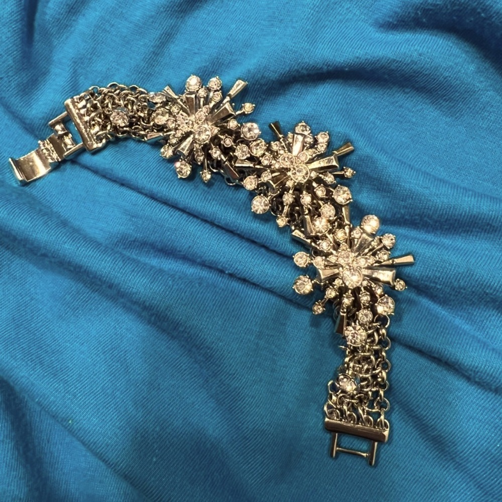 Banana Republic Starburst Crystal Bracelet